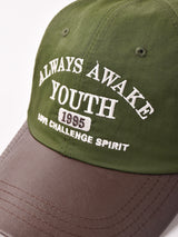 刺繍入り ナイロンキャップ「ALWAYS AWAKE」
