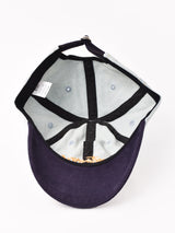 刺繍入り 2トーン デニム キャップ