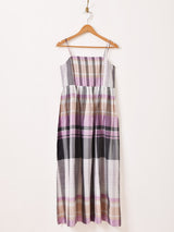 【3色展開】Emerald Motel チェック柄 キャミソールワンピース