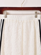 【2色展開】Meridian ライン入り レースパンツ