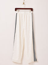 【2色展開】Meridian ライン入り レースパンツ