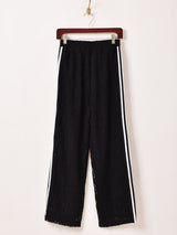 【2色展開】Meridian ライン入り レースパンツ