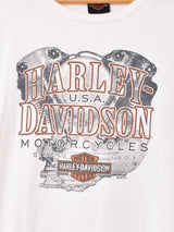 アメリカ製 Harley Davidson 両面プリント Tシャツ