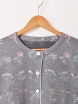 【4色展開】Meridian 総柄 アソートプリント カーディガン