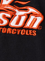 Harley Davidson ロゴ刺繍 Tシャツ