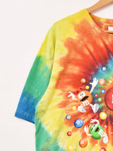 m&m's タイダイ プリントTシャツ
