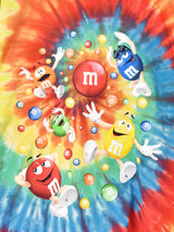 m&m's タイダイ プリントTシャツ