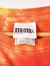 m&m's タイダイ プリントTシャツ
