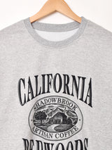 【2色展開】 プリントスウェットシャツ「CALIFORNIA」