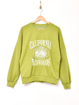 【2色展開】 プリントスウェットシャツ「CALIFORNIA」