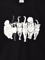 【2色展開】ネコ プリント スウェットシャツ