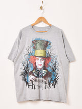 Disney「Alice in Wonderland」 プリントTシャツ