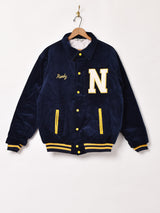 【3色展開】Backers コーデュロイ スタジアムジャケット