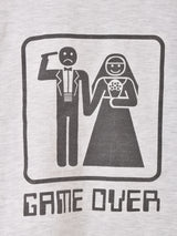 GAME OVER ピクトグラム プリントTシャツ