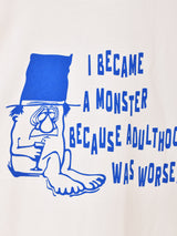 プリント リンガーTシャツ「MONSTER」