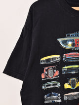 クラシックカー プリントTシャツ