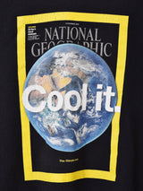 NATIONAL GEOGRAPHIC 地球 プリント Tシャツ