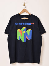 任天堂 NINTENDO 64 プリントTシャツ