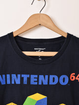 任天堂 NINTENDO 64 プリントTシャツ