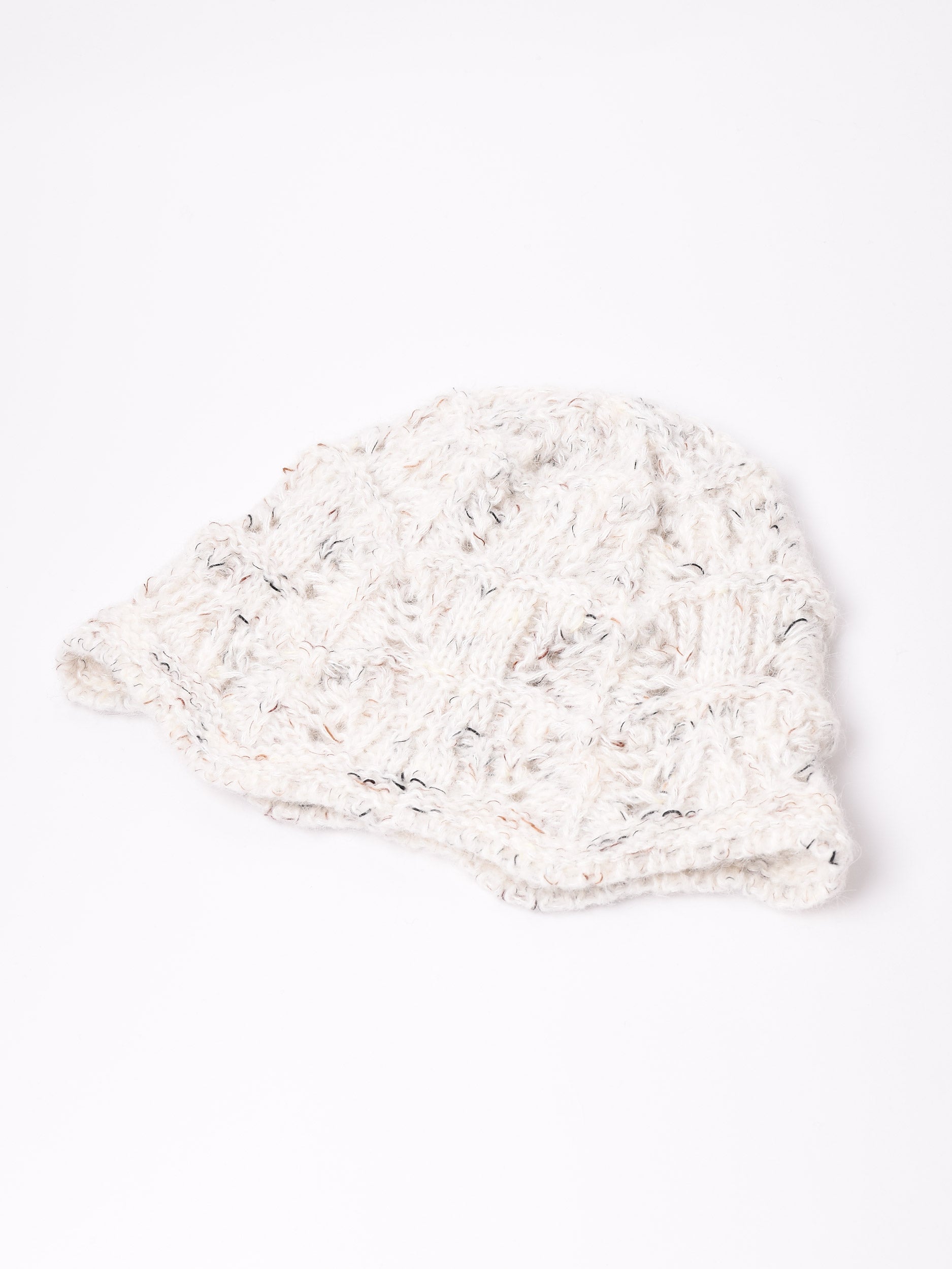 ケーブル編み カラーネップ ニットキャップ – 古着屋Top of the