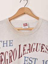 90's〜 アメリカ製 NEGRO LEAGUES 野球 プリントTシャツ