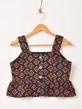 【2色展開】Emerald Motel カラフル刺繍 ビスチェ