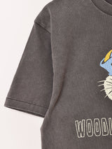 【2色展開】Backers プリントTシャツ「WOODLAND VARSITY」