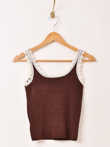 【3色展開】Meridian レース キャミソール