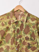 〜40's アメリカ軍 USMC P-42 ダックハンターカモ柄 リバーシブル ジャケット