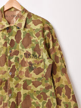 〜40's アメリカ軍 USMC P-42 ダックハンターカモ柄 リバーシブル ジャケット