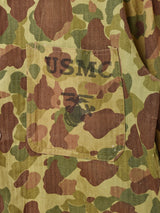 〜40's アメリカ軍 USMC P-42 ダックハンターカモ柄 リバーシブル ジャケット