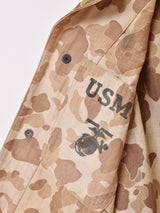 〜40's アメリカ軍 USMC P-42 ダックハンターカモ柄 リバーシブル ジャケット