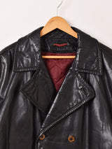 イタリア製 "conbipel" ダブルレザージャケット