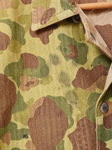 〜40's アメリカ軍 USMC P-42 ダックハンターカモ柄 リバーシブル ジャケット