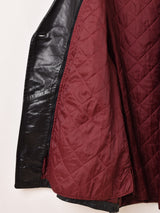 イタリア製 "conbipel" ダブルレザージャケット