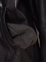 イタリア製 "conbipel" ダブルレザージャケット