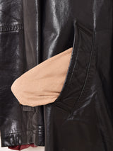 イタリア製 "conbipel" ダブルレザージャケット