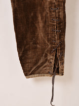 40's French Corduroy Jodhpurs Pants