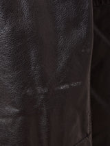 イタリア製 "conbipel" ダブルレザージャケット