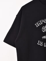 【3色展開】 プリントTシャツ「IMPOSSIBLE IS NOTHING」」