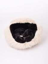 【4色展開】フェイクファー フライトキャップ