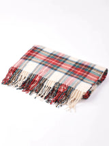 【15色展開】大判 チェック柄ストール