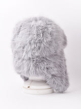 【4色展開】フェイクファー フライトキャップ