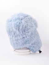 【4色展開】フェイクファー フライトキャップ