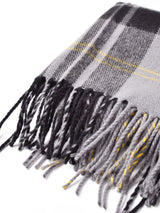 【15色展開】大判 チェック柄ストール