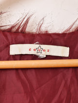 ミックス フェイクファーベスト