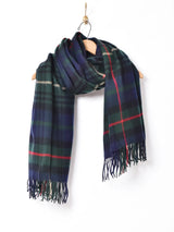 【15色展開】大判 チェック柄ストール