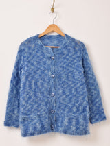 ミックスニット カーディガン