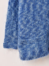 ミックスニット カーディガン