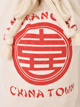 巾着 バッグ「SANFRANCISCO CHAINA TOWN」